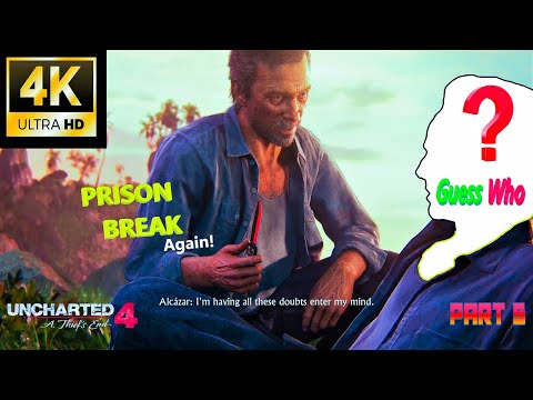 Guess WHO is Still ALIVE !😱 Another PRISON BREAK | UNCHARTED 4: A Thief's End (PC) 4K  #5