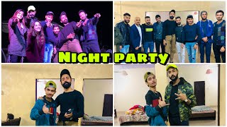 Night party at farmhouse with [ Zain baloch , sikander , heddy,  wadood , Dua waseem ]