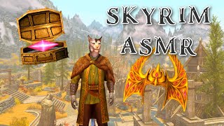 Skyrim ASMR | Finding ALL 24 Stones of Barenziah!  Binaural whispers | No Stone Unturned Questline