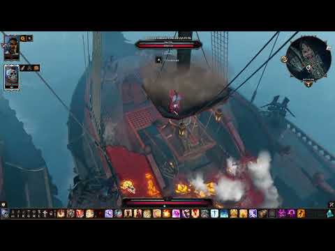 Видео: Самый профитный исход боя на корабле. Баллисты и стелс. Divinity Original Sin 2