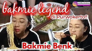 WAJIB COBA!! Bakmi Legend di Purwokerto " BAKMIE BENK" || KULINER PURWOKERTO