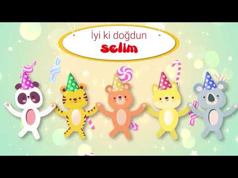 İyi ki Doğdun SELİM - İsme Özel Kırmızı Balık Doğum Günü Şarkısı