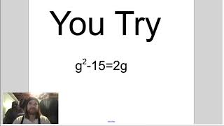 Algebra 1: 8-4 Zero-Product Property