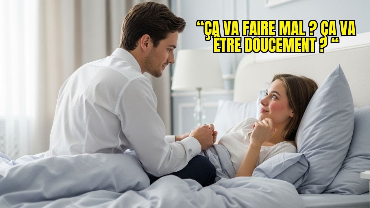 « Ça va faire mal ? Ça va être doucement ? » demanda la jeune vierge au millionnaire qui changea...