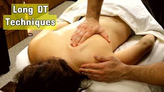 Long Commentary Step by Step Back Massage ~ Deep Tissue Techniques