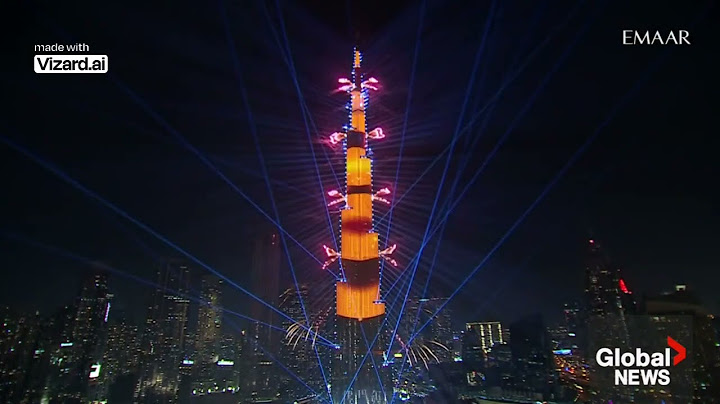 New Year's 2025  Dubai puts on stunning fireworks show at the Burj Khalifa1