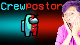 Can We Beat CREWPOSTOR MODE In AMONG US!? (ADAM \& BOXY TEAM UP!)