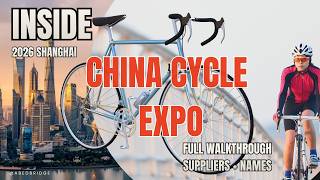 China Bicycle Expo 2026 Full Walkthrough | New Designs & Products include Suppliers Names