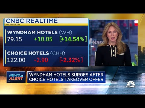 Choice hotels offers to buy wyndham hotels for $90/share, cash and stock