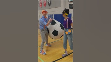 Blippi & Meekah Learn New Sports | #shorts