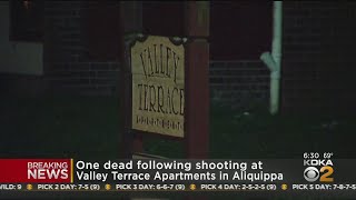 One Killed In Shooting At Aliquippa Apartment Complex