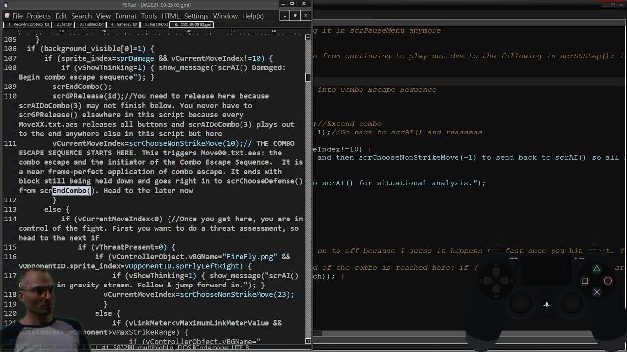 Fighting Game AI Finding the Proper Place for the Button Check in the