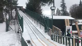 Lake Placid Toboggan Chute, long clip