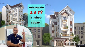 Đi khảo sát, lên phương án mặt bằng và phối cảnh 3D mẫu nhà chữ L tân cổ điển nhà anh Quyền
