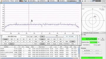 PRISM cubesat reception with Funcube Dongle and Arrow antenna