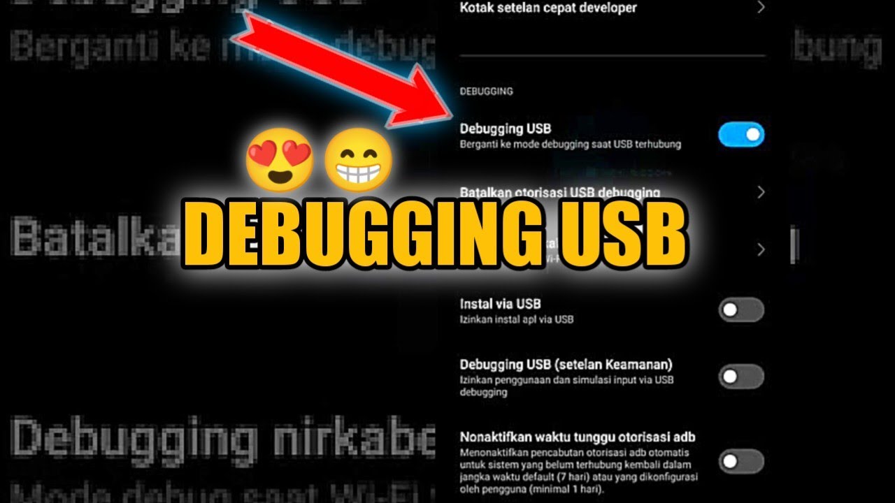 CARA MENONAKTIFKAN DEBUGGING USB PADA HP XIAOMI REDMI NOTE 10S - YouTube