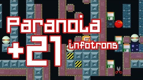 Paranoia (+21 infotrons!) — Supaplex Wiki Levelset, Level 5 — 𝗦𝘂𝗽𝗮𝗽𝗹𝗲𝘅 𝗢𝗻𝗹𝗶𝗻𝗲