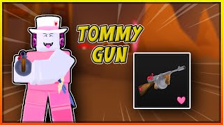 SHOWCASING THE TOMMY GUN - ROBLOX FLAG WARS