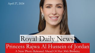 Princess Rajwa Al Hussein Of Jordan: A Gorgeous New Portrait Released By The Court \& More #RoyalNews