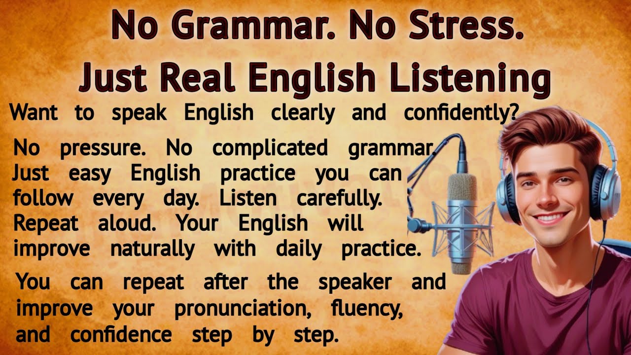 Speaking English Practice🔥listening English Practice🔥Shadowing English Practice🔥Graded English ✅️064