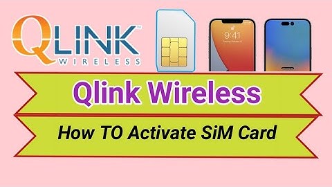 How To Qlink Sim card Activation | qlink Wireless Network Settings