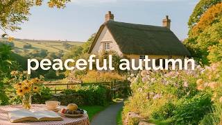 peaceful early autumn in the cottage garden 🍂 soft piano for reading, studying & slow living screenshot 4