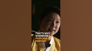 Thumbnail of Find out why Youngjae Cho feels more comfortable performing abroad. #gayageum #koreanculture