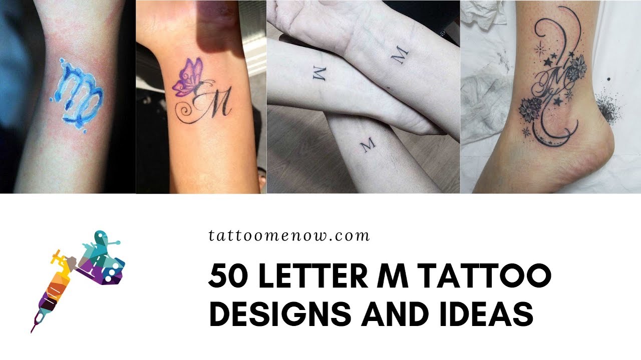 M Tattoo Designs