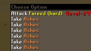Ash farming technique