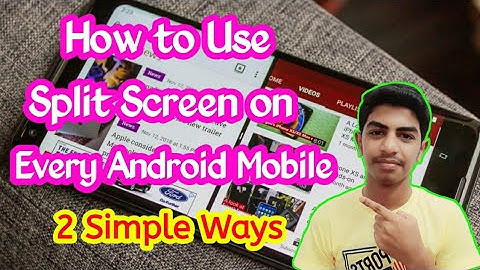 How to Enable Split Screen on Evey Android Mobile in tamil | 2 Simple ways | Techno Karthi