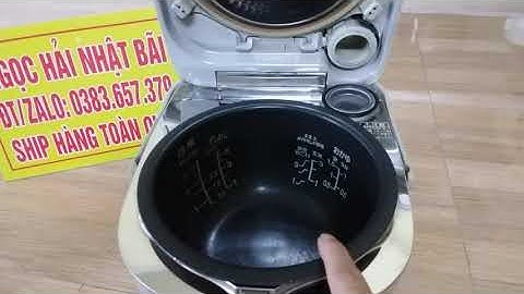 Nồi  cơm  nội địa  Nhật, National  5 bước  nấu  cốc  bù  ẩm  huyền  thoại