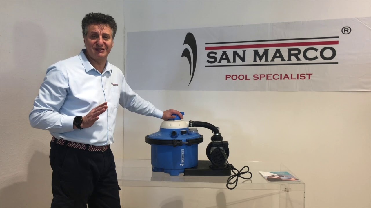 Prima messa in funzione del filtro a sabbia per piscine: ecco cosa fare | San Marco