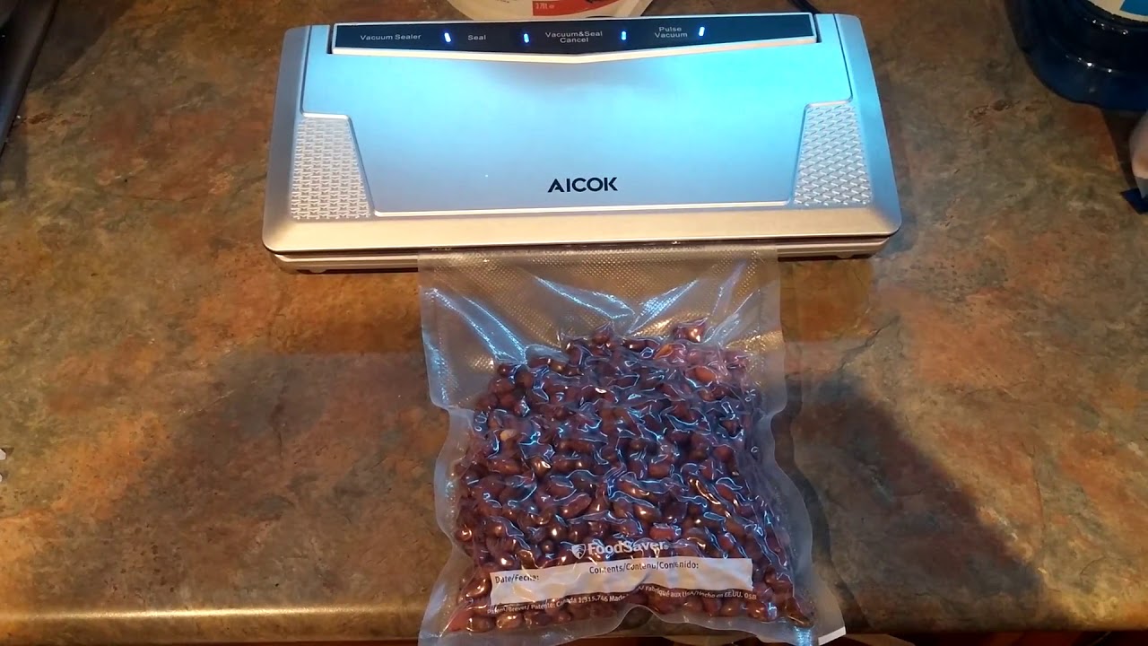 Aicok Vacuum Sealer Automatic with Starter Kit YouTube