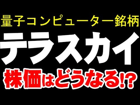 解説「3915 テラスカイ」株価どうなる？