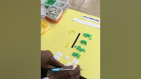 Solving One Step Equations With Integer Multiples of X- Montessori Elementary Math-Algebra (5 of 6)