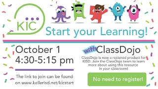 KIC Start Your Learning- Class Dojo