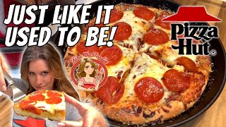 How To Make Pizza Hut Pan Pizza At Home | Tara the Foodie