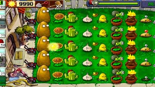 SURVIVAL || Plants Vs Zombies DAY 5 flags completed