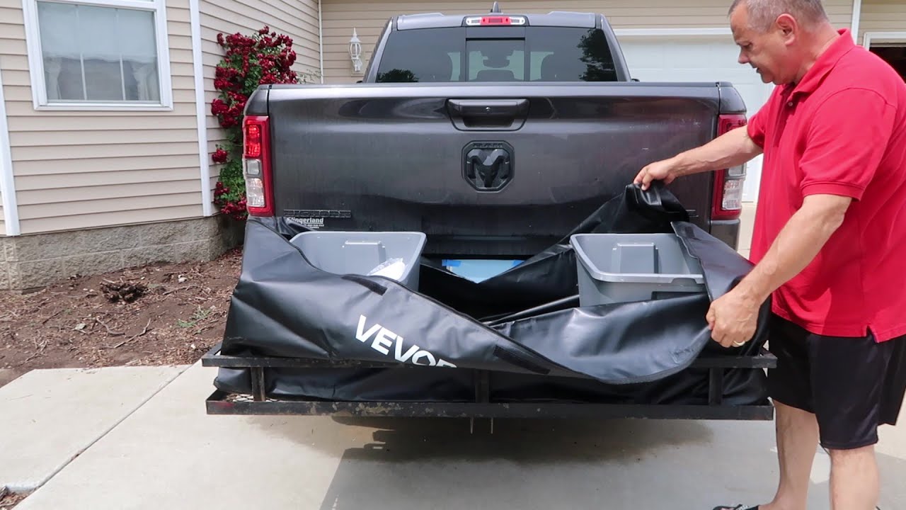 VEVOR Hitch Cargo Carrier /Truck Bed Waterproof Cargo Bag Review