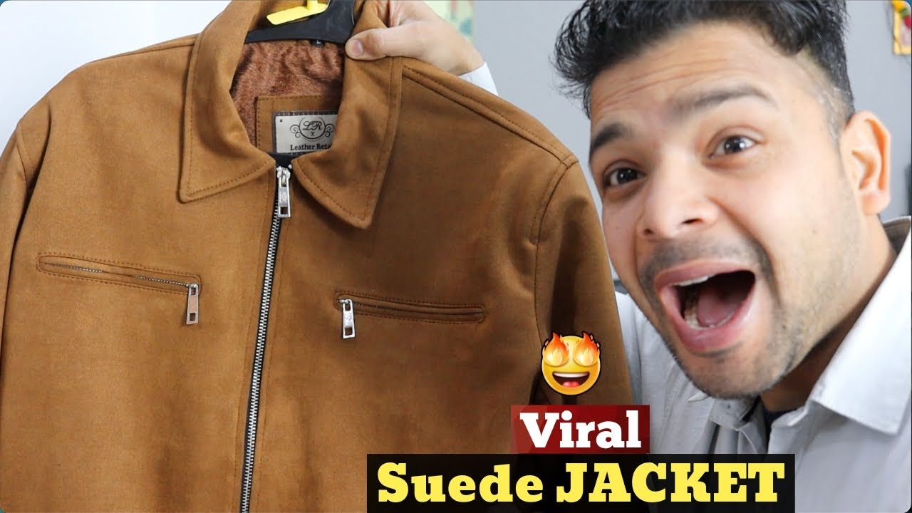 Brown Suede Jacket Unboxing & Honest Review 2025 | Size, Fit