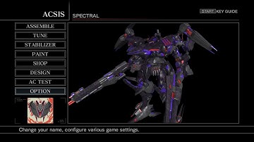 ARMORED CORE FA SPECTRAL independent starter ac part 2