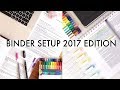BINDER SETUP and Organisation Step-by-Step // For Highschool and College