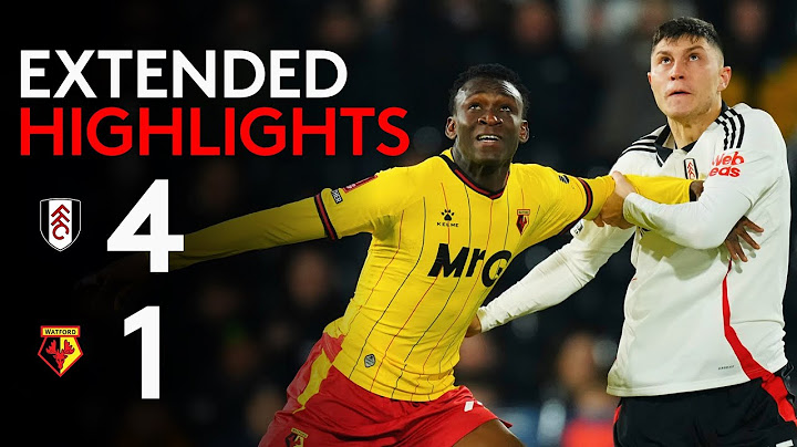 HIGHLIGHTS | Fulham 4-1 Watford | Progress In The Cup 🙌