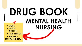 Psychiatric Drug Book for Mental Health Nursing | Essential Medications, Uses & Nursing Implications screenshot 5