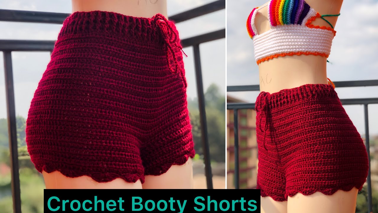 shorts en crochet