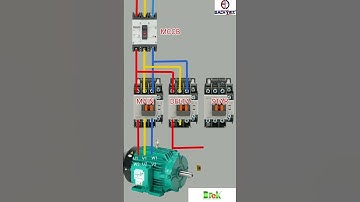 Mạch khởi động sao tam giác cơ bản #biến_tần #machine #tủ_điện #sao_tam_giác