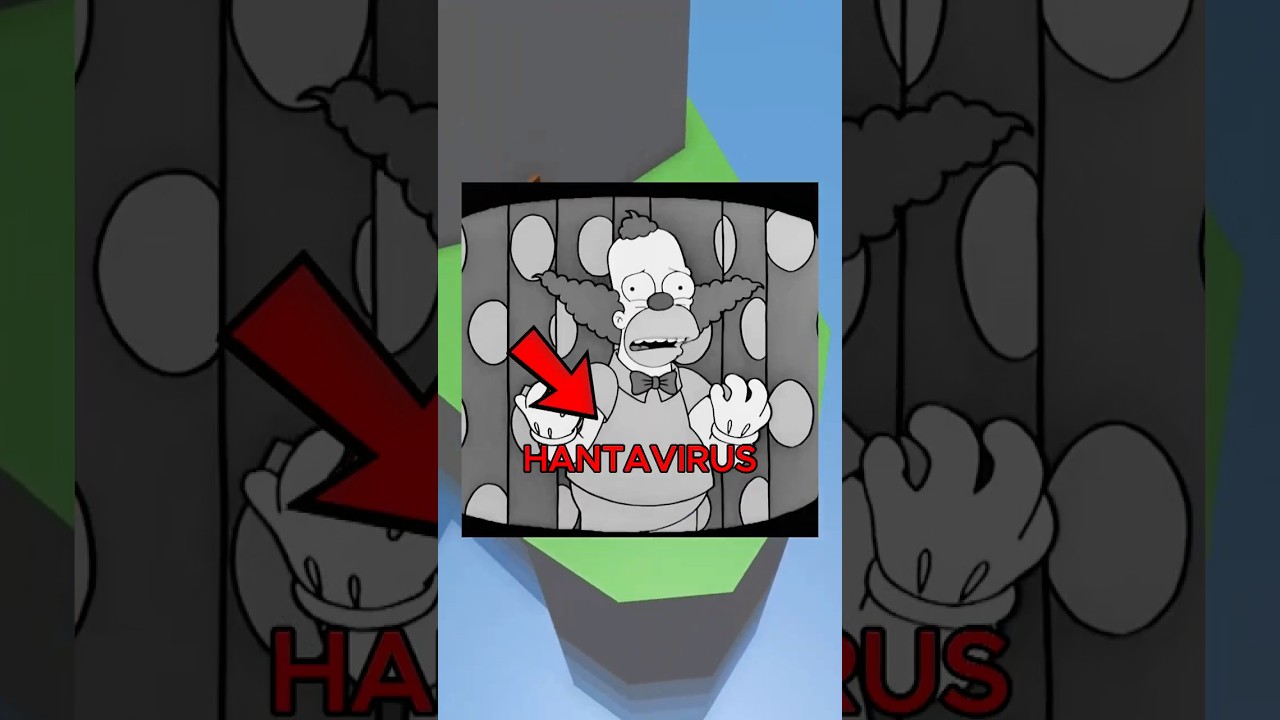 HANTAVIRUS bei den SIMPSONS? 😱🦠 #roblox #virus #shorts