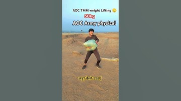 50kg weight lifting Kiya 🫡 #army #50kg #aoc #shorts #ytshorts #video #aoc Army