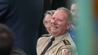 Assistant Chief Deputy Newt Schaeffer Retires