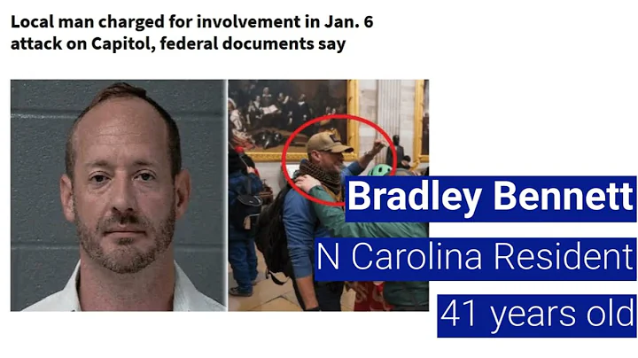 US Capitol Arrests: Bradley Bennett INDICTED